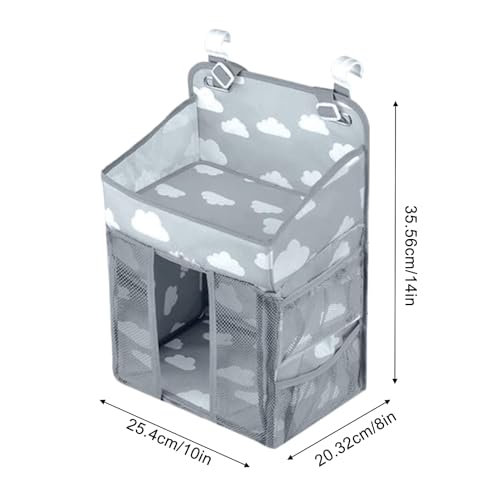 Porte-couches suspendu stable pour table à langer sans encombrement - 7