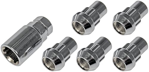 Dorman 712-228.5 Wheel Nut Lock Chrome Acorn Set 1/2-20 Compatible