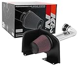 K&N Cold Air Intake Kit with Washable Air Filter:  2009-2014 Chevy/GMC/Cadillac (Silverado 1500, Suburban, Tahoe, Avalanche, Sierra 1500, Yukon, Yukon Denali, Escalade) V8, Metal Finish, 77-3070KP
