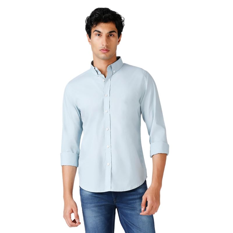 Image of MARK & ALBERT Men's Cotton Formal Shirt