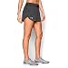 Under Armour Women's Tech Short - Twist, Black/Metallic Silver, Medium