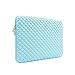 RAINYEAR 11-13 Inch Laptop Sleeve Diamond Foam Shock Resistant Padded Case Compatible with 13" Macbook Air M4 M3 M2 M1 13.3" & 14" Macbook Pro, 11" Chromebook Notebook Computer(Blue)