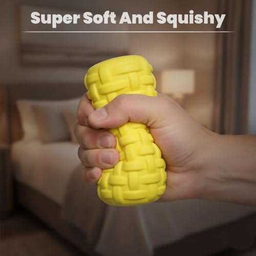 Image of ZYLLION Portable Silicone Men's Massager - Yellow | Ergonomic Design | Quiet & Travel-Friendly
