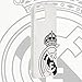 Funda Oficial del Real Madrid Escudo Gris para iPhone 11 Protege tu...