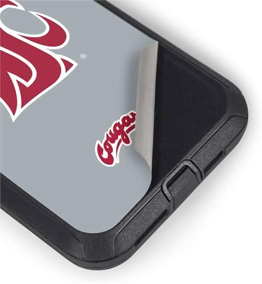 Skinit Decal Skin Compatible with OtterBox Defender iPhone 11 Pro Case - Officially Licensed College WSU Cougars Logo Design