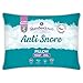 Price comparison product image Slumberdown Anti-Snore Pillows 2 Pack - Ergonomically Designed S-Core Foam for Snoring Relief | UK-Made Pillow for Head & Neck Support, Non-Allergenic Cotton Cover, Machine Washable (48 x 74cm)