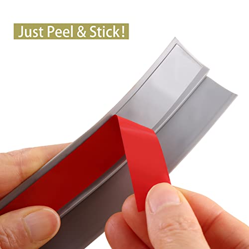 Peel and Stick Floor Transition Strip, Carpet to Tile Transition Edging Trim Suitable for Doorways Threshold (Cover Height Within 5mm) - Image 3