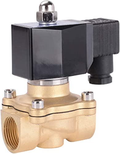 Vanne d'eau en laiton électrovanne 220V DN25 1 pouce IP65 normalement fermée eau huile - 3