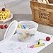 [48Set - 16oz.] Plastic Deli Food Storage Containers With Plastic Lids, Disposable togo containers for soup, Meal Prep, Slime | BPA Free | Stackable | Leakproof | Microwave | Dishwasher | Freezer Safe