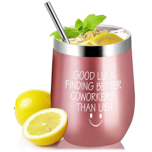 Going Away Gift for Coworker Leaving Gifts for Women-Good Luck Finding Better Colleagues Than US 12 Oz Office Tumbler Gifts - Image 2