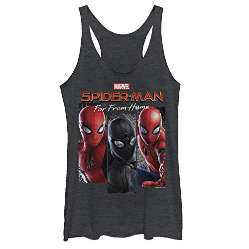 Débardeur dos nageur Marvel Spider Panel pour femme en coton
