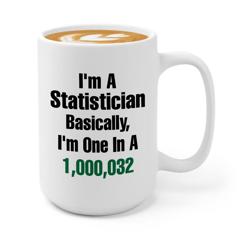 Actuary Coffee Mug 15oz White - Statistician ...