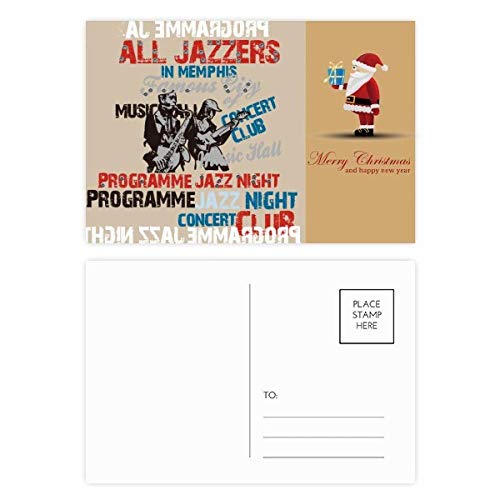Cartes postales de Noël musique rose collection premium pour correspondance raffinée