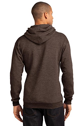 Port & Co ™ Core Fleece Pullover Hooded Sweatshirt. PC78H - [Oatmeal Heather]2