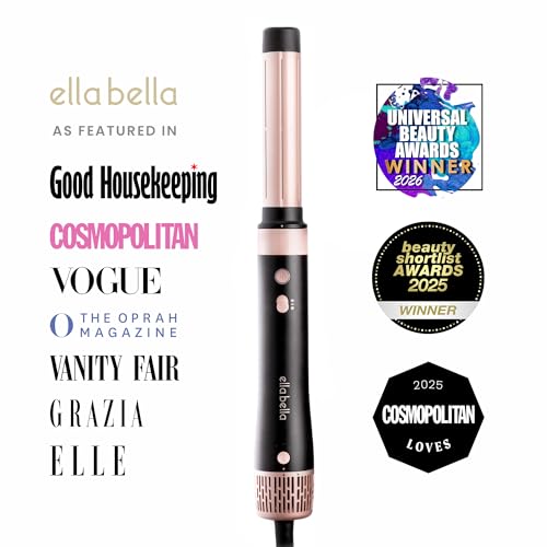 ELLA BELLA 6-in-1 Auto-Wrap Air Styler with Travel Case — view 3