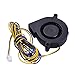 SHUAIGUO 1pc Ventilatore Ventola di raffreddamento senza spazzole 50 * 50 * 15mm DC 24V Compatibile con stampante 3D Estrusore Computer macchina per aromaterapia
