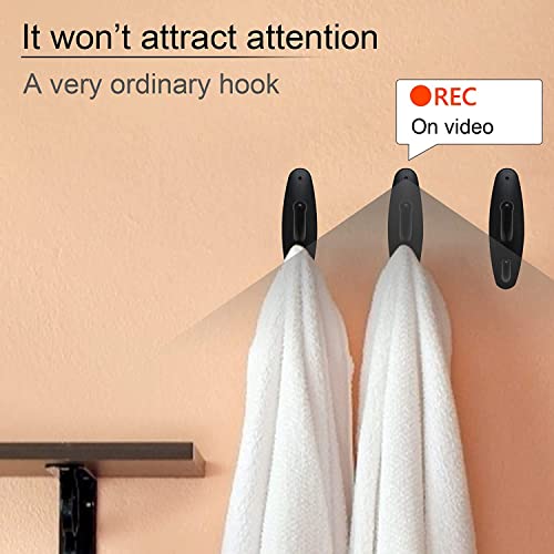 Hidden Clothes Hook Camera, Mini Spy Camera Hd 1080P, Nanny Cam With Motion Detection, Wireless Security Camera For Home/Office/Pet Monitor, Video Recorder No Wifi Needed, No Audio #TOP5