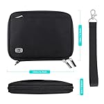 WALNEW Passport Holder Family for 4, RFID Blocking Travel Wallet Women Men, Lightweight Zipper Document Organizer Pouch Bag Credit Cards Case Cover for Travelling, Black - Image 3