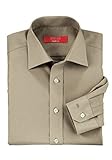 Farbe: Beige eterna Redline excellent Hemd Oberhemd Herrenhemd Beige Swiss Cotton Gr. 46