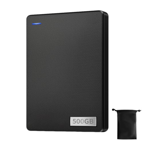 Amazon | hdd 外付け 500GB大容量 USB3.0/USB3.1高速転送 静音 2.5