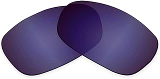 Sunglass Fix Replacement Sunglass Lenses Compatible for Versace VE 4044-B 60mm (Polarized SFx Ultra Blue Mirror Black Pair)