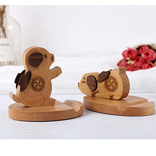 UKCOCO Wood Phone Stand - Image 3