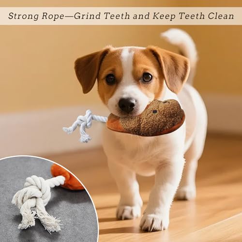 Juguete mordible para perros en forma de zapatilla, Andiker miniatura 5