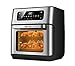 Girmi FG96 Forno Air Fryer "Genio", 1500W, 11 Litri, 9 Programmi, Girarrosto, Cestello per Patatine, Spiedini, Ricettario, Acciaio INOX