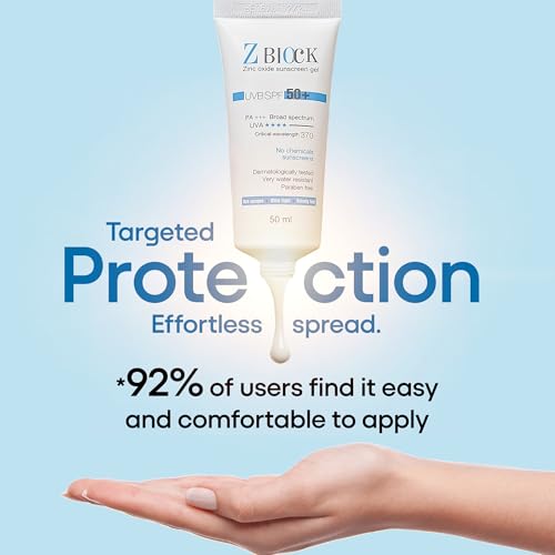 Image of Sanaxia Cosmetics, Z-Block 25% Zinc Oxide Sunscreen Gel, Spf 58, 50 Ml, All Skin Type