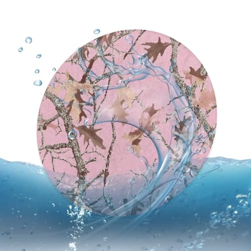 Portavasos para autos Jeiento rosa camuflaje 2 piezas miniatura 4