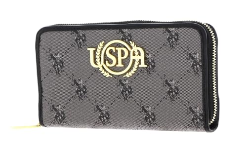 U.S. Polo Assn. Hampton Zip Wallet Black