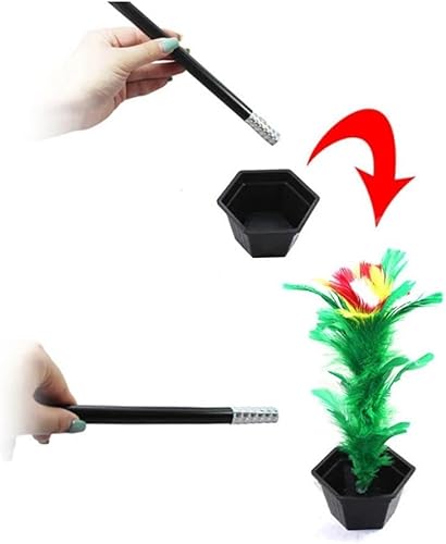 Miniatura 4 de Varita mágica a flor Truco de magia, divertido espectáculo para palo de flor mágica