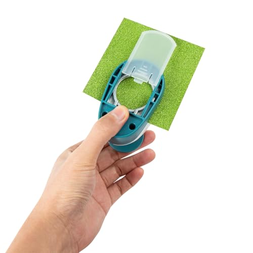 image for QIQQIKIN 2PCS Circle Cutter (1.5 inch+1 inch), Whole Hole Punch Shapes