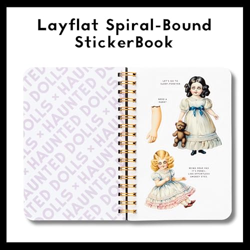 Haunted Dolls Sticker Book – vue 3