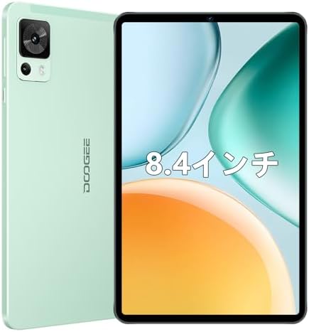 （03:30時点） 【タブレット 8インチ SIM通話モデル】DOOGEE T20mini Android タブレット、9GB+128GB+1TB拡張、8コアCPU T606 、8.4インチ Tablet、4G LTE+GPS搭載、5060mAh+Type-C充電、Widevine L1対応+無線投影、5GWiFi+BT5.2+OTG、顔認識+画面分割+児童保護+FMラジオ