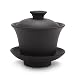 Purple Clay Tea Pot Yi Xing Clay Gaiwan Tea Cup, Black
