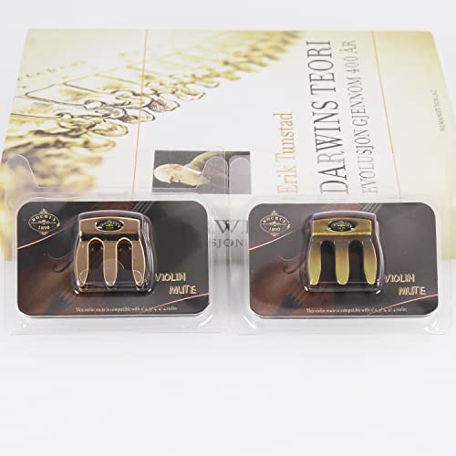 Violin mute viola practice gold mute violin silencer 3 claw violin practice mute durable violin parts and accessories - Image 4