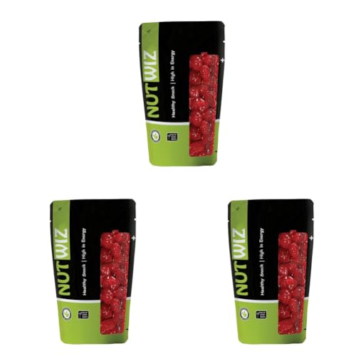Image of Nutwiz Premium Dried Fruits (Cherry, 200g) (Pack of 3)