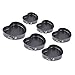6 Pcs Heart Shape Nonstick Springform Baking Pan Cake Baking Pan Set Metal Stainless Steel Cake Pan Suitable for making all kinds of cakes, such as cheesecake, mousse cake