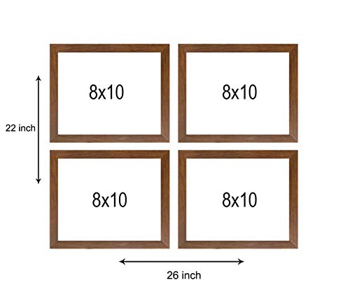 PAINTINGMANTRA Framed Painting Vintage Car Royal Vehicle Synthetic Wood Framed Painting Decoration Posters for Living Room, Bedroom, Home and Office Wall (Set of 4)