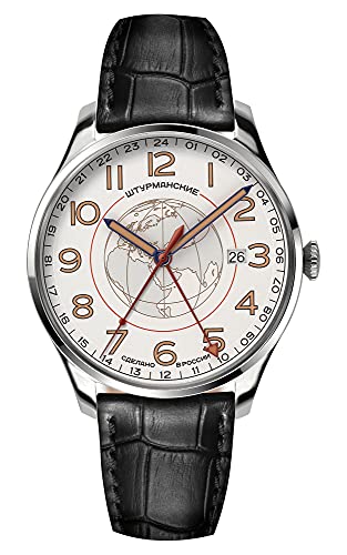 Gerez deux fuseaux horaires avec la Sturmanskie Sputnik Heritage GMT 51524-1071661