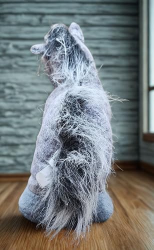 Image of Tickles Horse Soft Stuffed Plush Animal Toy for Kids Boys & Girls Birthday Gift (Color: Grey Size: 25 cm)