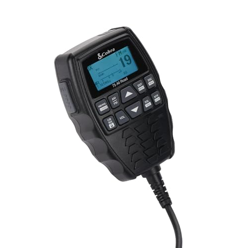 Image of Cobra 75 All Road CB Radio Wireless Microphone with Bluetooth Connectivity - AM /FM, Waterproof, Pack of 1