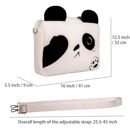 Cute Purse For School Girl Kawaii Crossbody Shoulder Laptop Messenger Bag Soft Spacious 16-Inch Unisex3