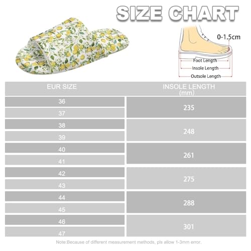 Flannel Slipper for Women Men Fuzzy Open Toe Bedroom Slipper Warm Indoor House Shoes Trendy Print Shoes 7