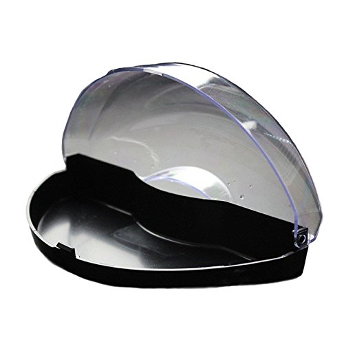 KINGDUO La Caja de Vasos de plástico de la Caja de Gafas nadadora natación unisexa mira con Ojos desorbitados la Caja Protectora