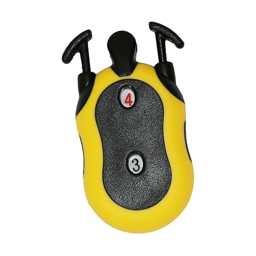 Kisangel - Indicador de puntuación mini cuadrado para golf, diseño compacto y portátil, sin baterías, para dos jugadores miniatura 1
