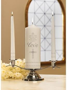 Religious Supply Center Faith, Hope and Love Candle