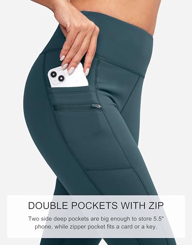Women's Fleece Lined Leggings Thermal Warm Winter Pants - image 5