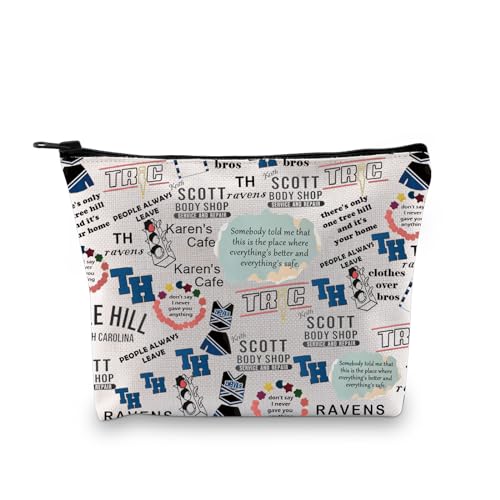 Zuo Bao Bolsa de cosméticos para fãs de basquete OTH Fan Convention Bolsa de cosméticos Tema TV Show dos anos 2000 presente, Basquete